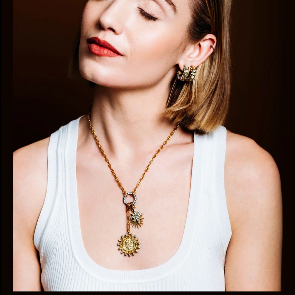 Elizabeth Cole Roxanne Pendant Necklace - Picture 2 of 7